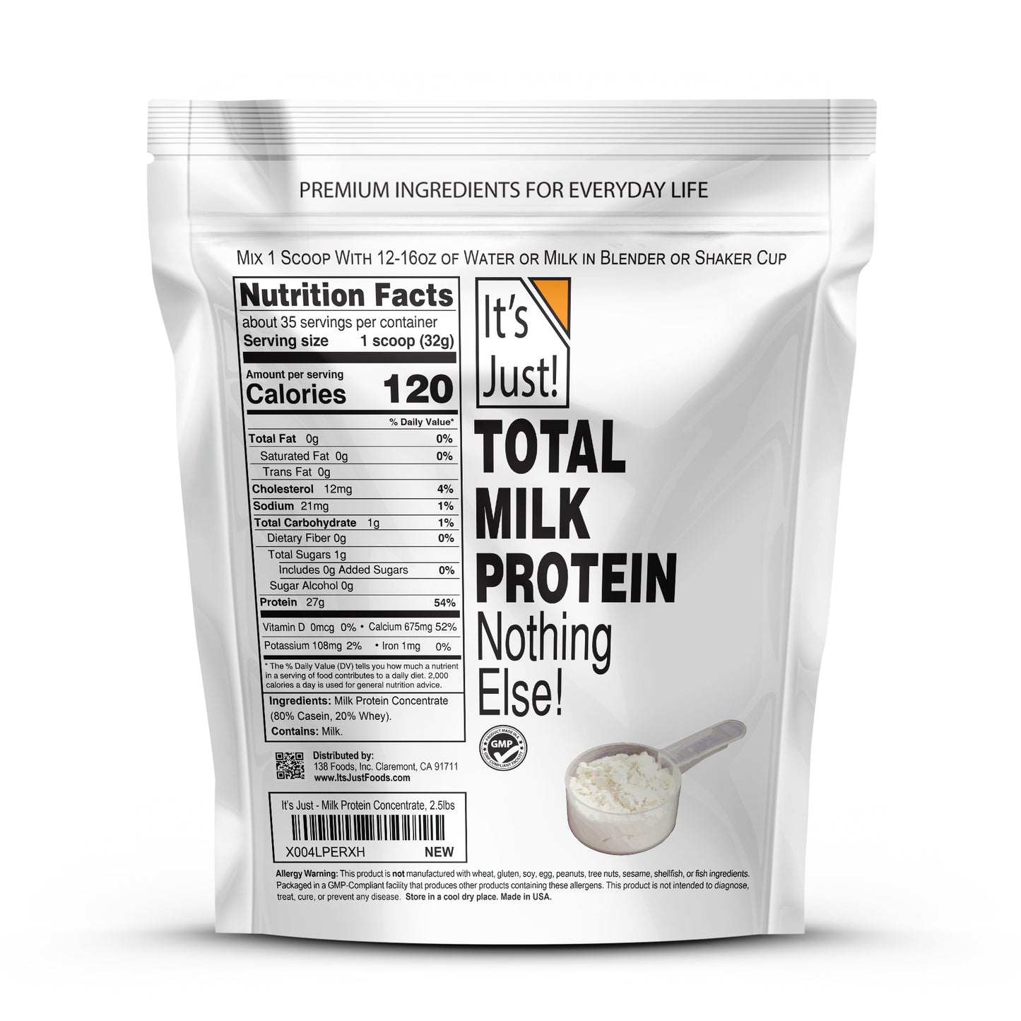 It's Just! - Total Milk Protein