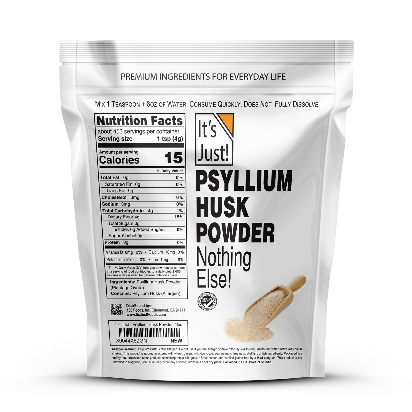 It's Just! - Psyllium Husk Powder