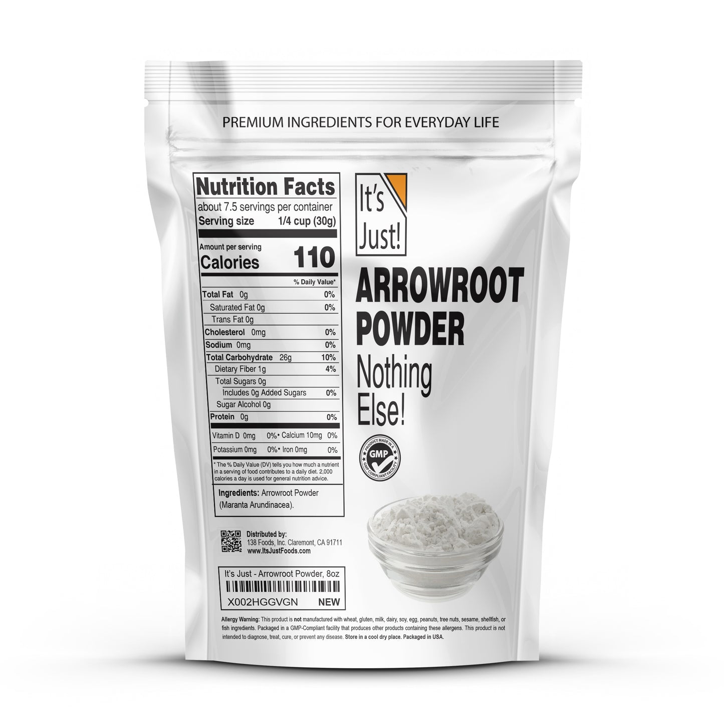 It's Just! - Arrowroot Powder