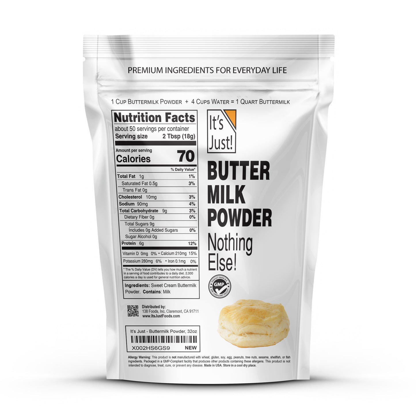 It's Just! - Buttermilk Powder