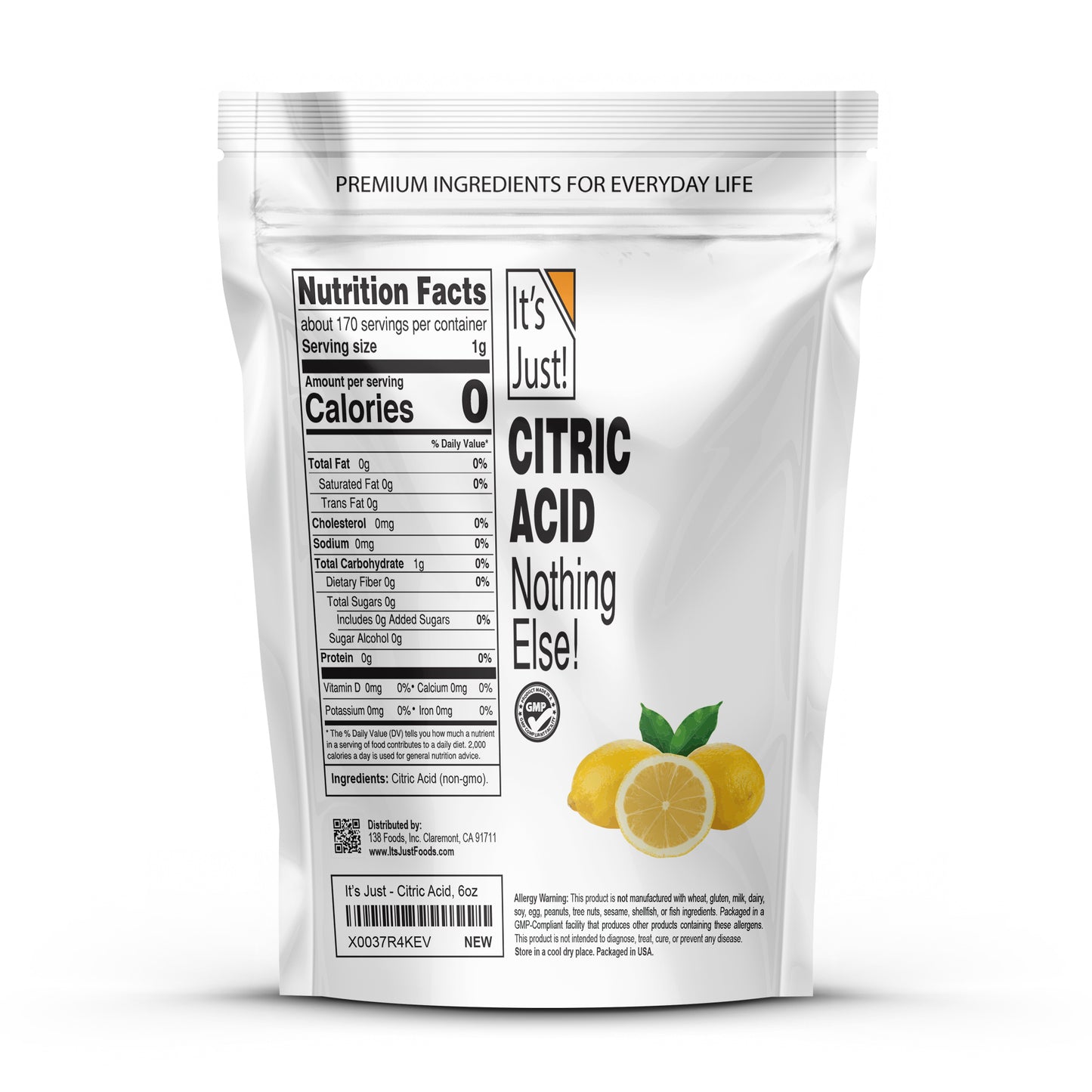 It's Just! - Citric Acid
