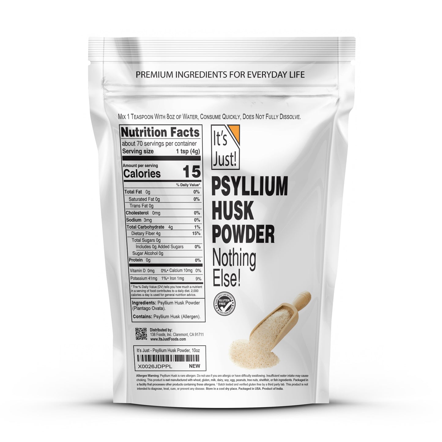 It's Just! - Psyllium Husk Powder