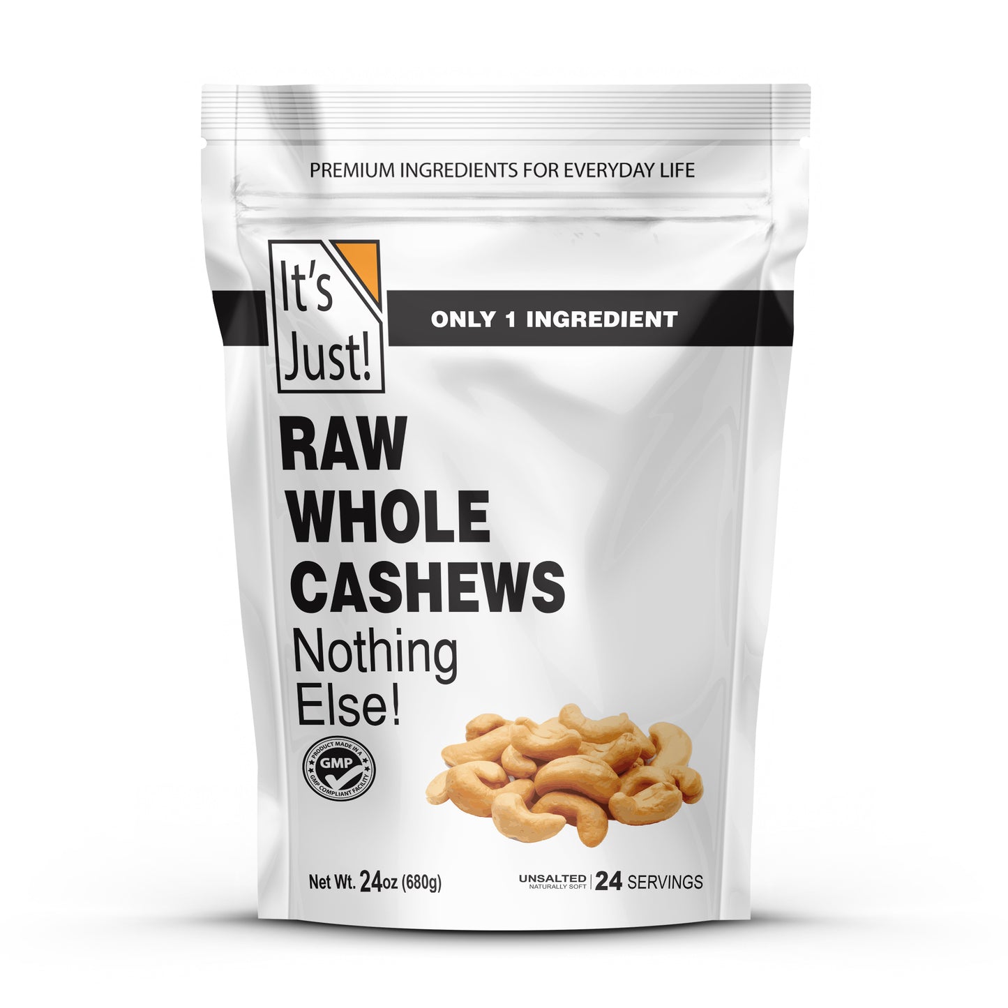It's Just! - Raw Whole Cashews
