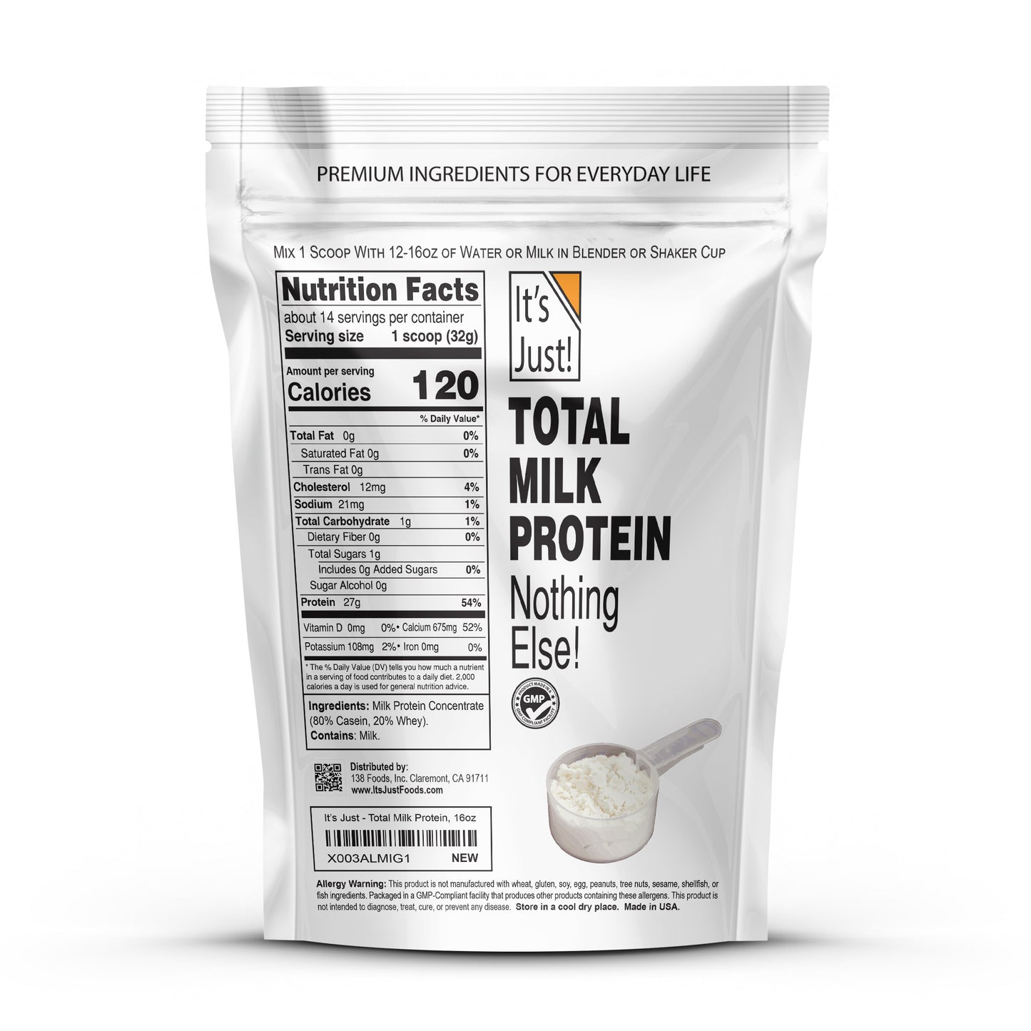 It's Just! - Total Milk Protein
