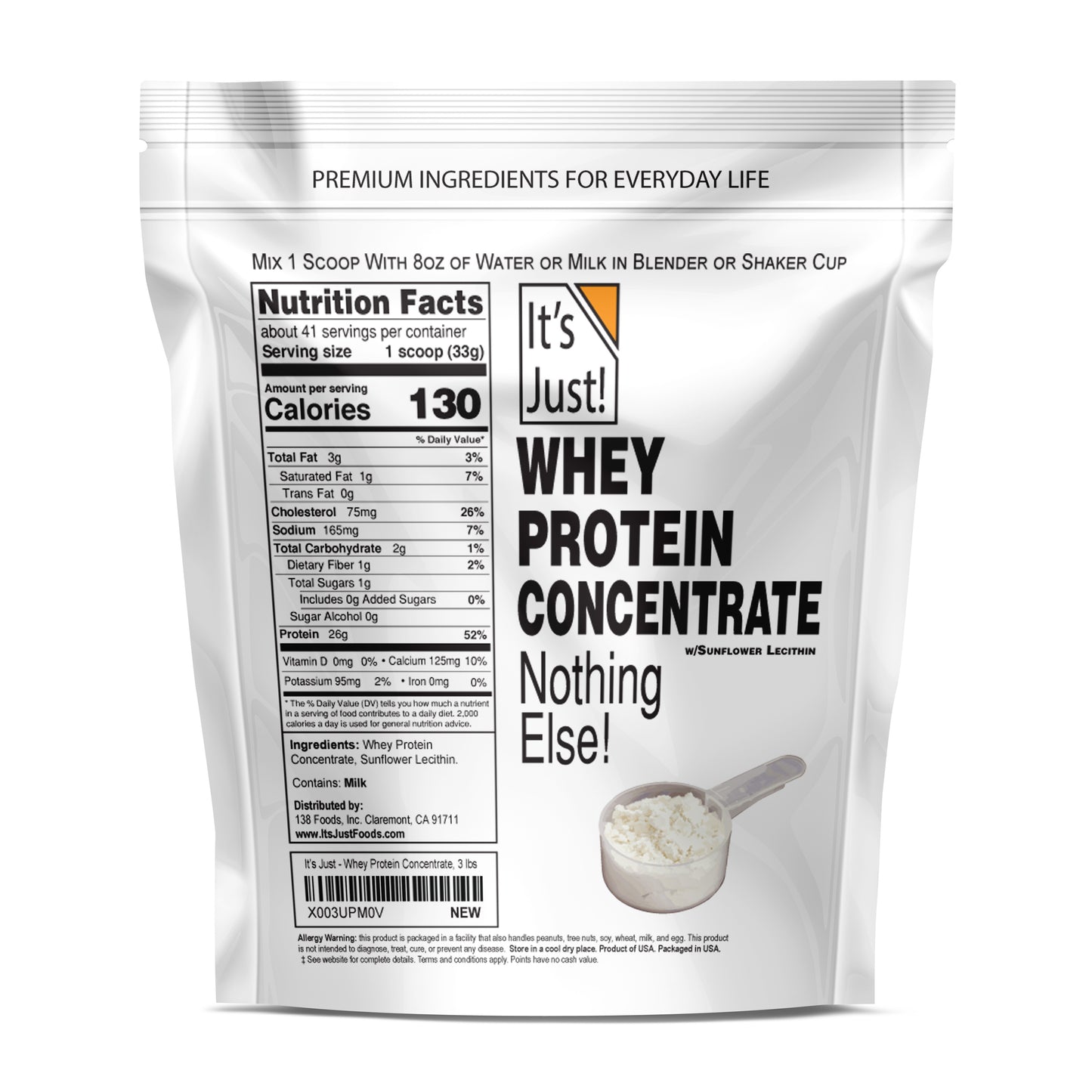 It's Just! - Whey Protein Concentrate