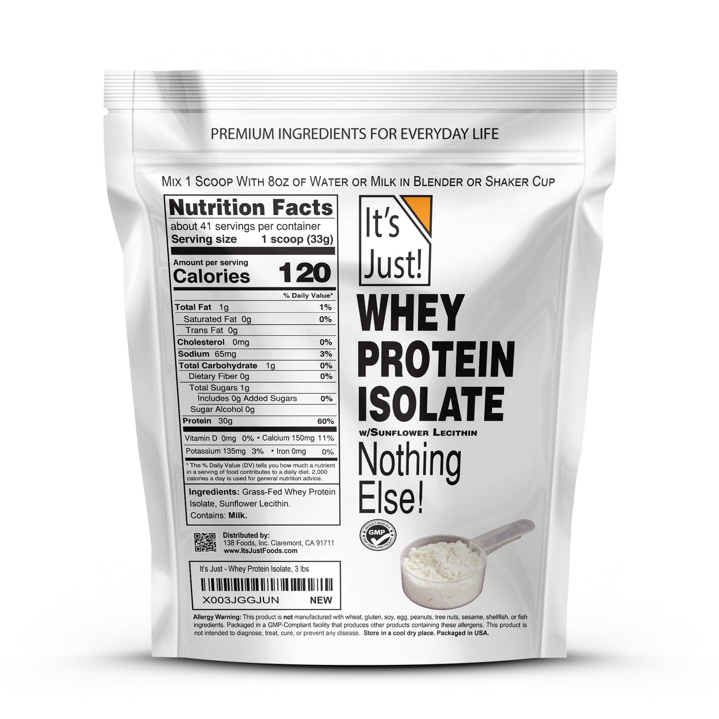 It's Just! - Whey Protein Isolate