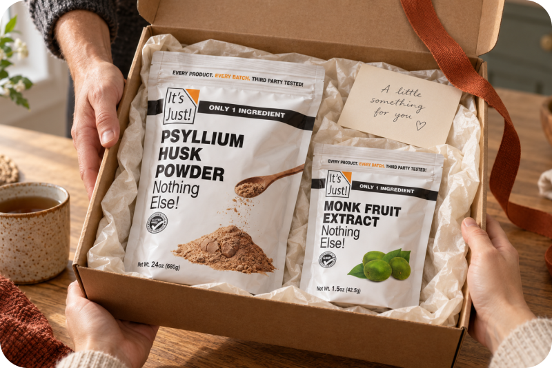 Product gifting with It’s Just! products