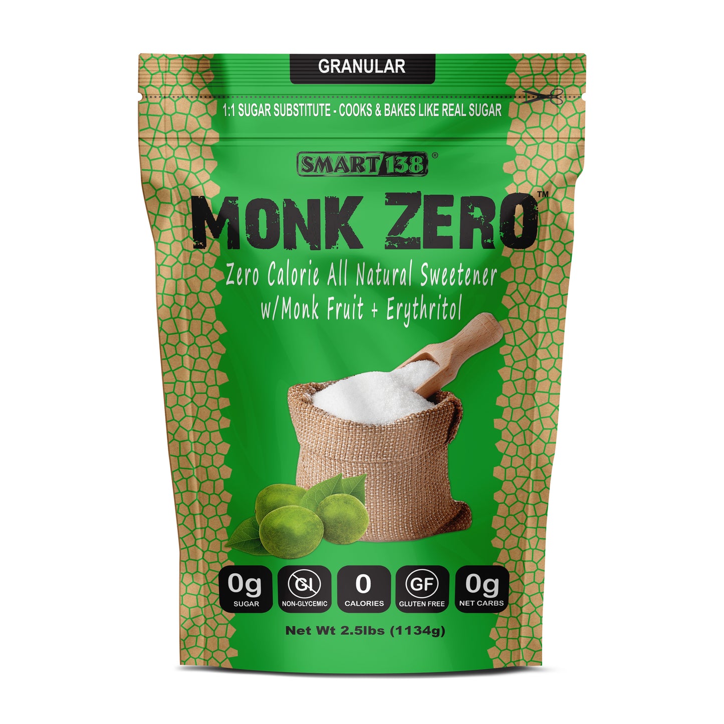 Monk Zero - Monkfruit Sweetener