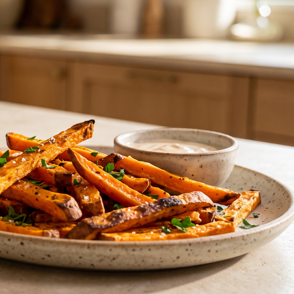 Crispy Oven-Baked Sweet Potato Fries