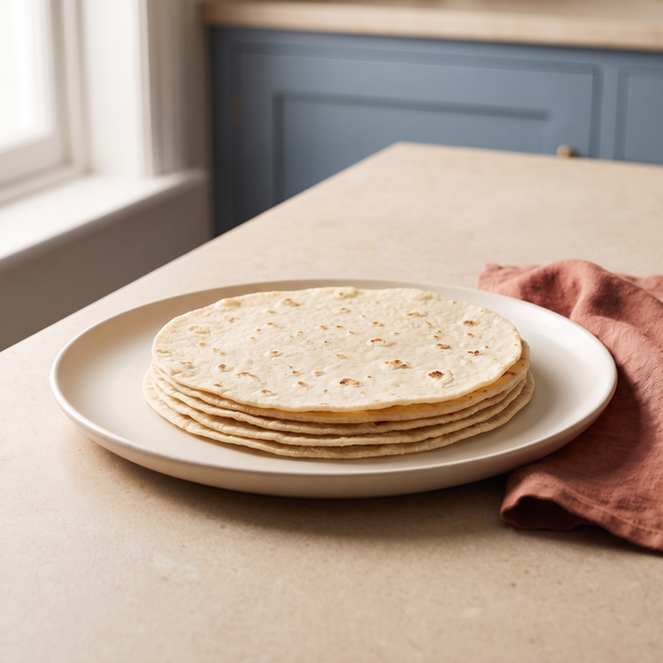 Soft Cassava Flour Tortillas