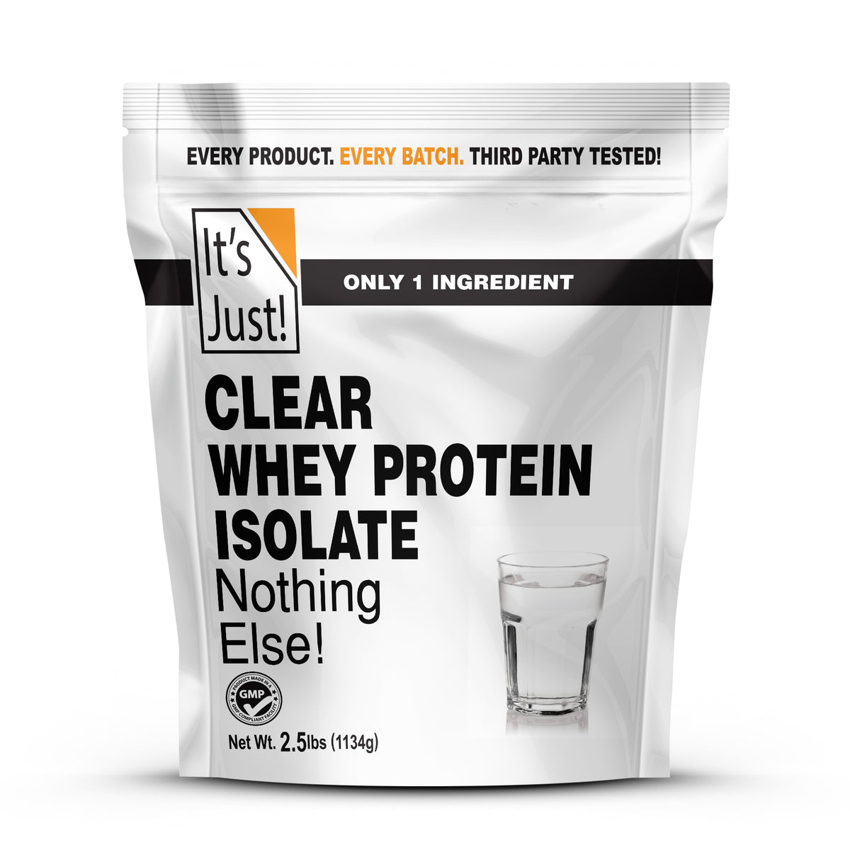It's Just!	- Clear Whey Protein Isolate