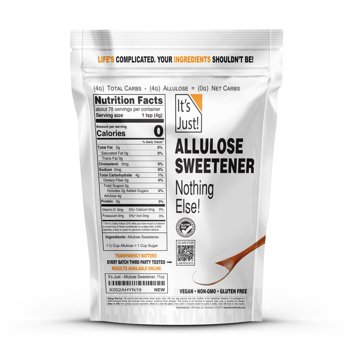 It's Just! - Allulose Sweetener