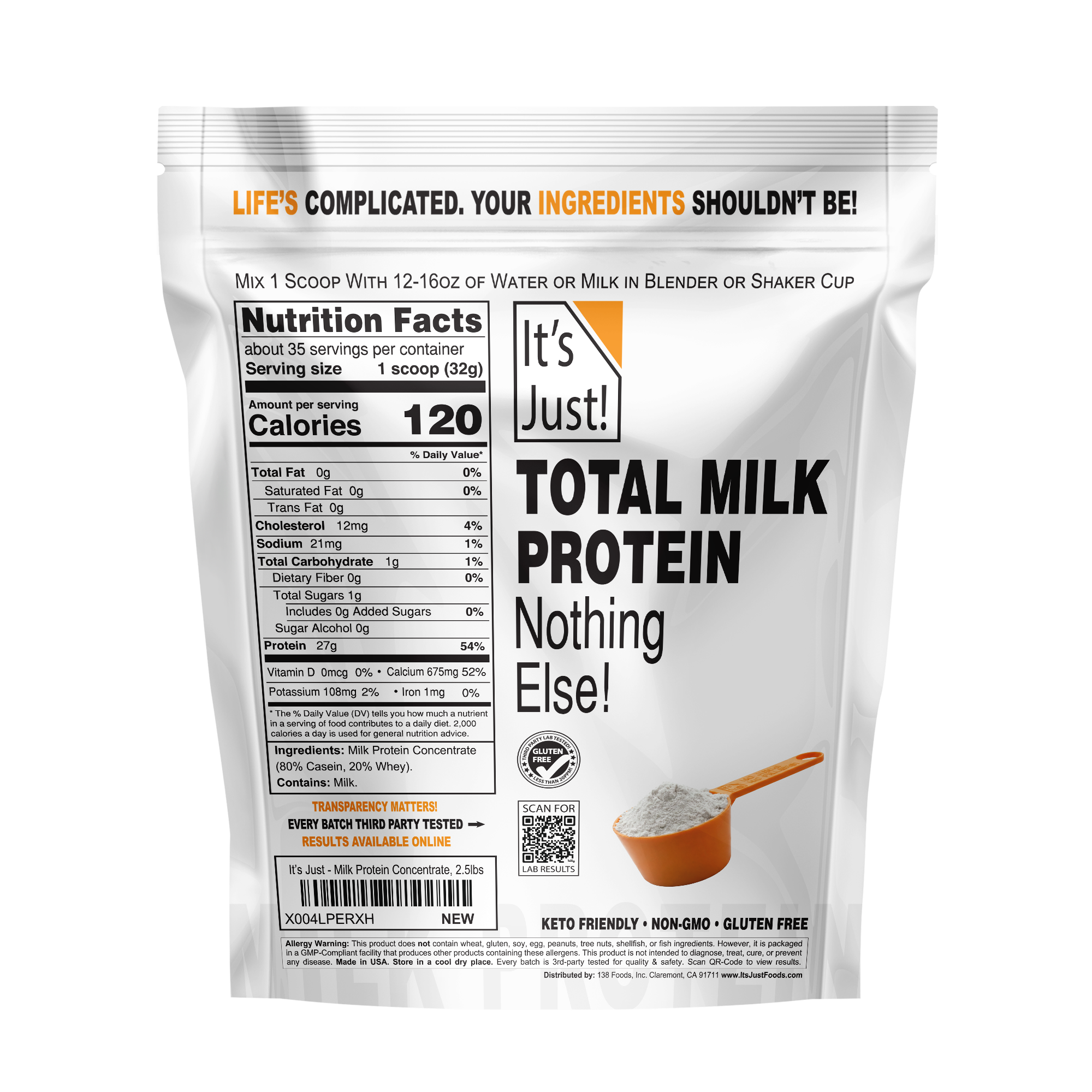 It's Just! - Total Milk Protein