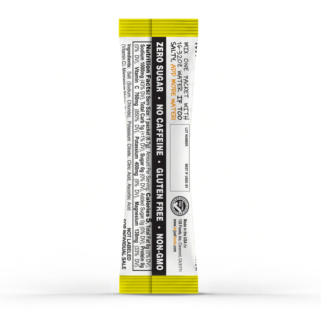 It's Just! - Electrolyte Drink Mix, Salty Lemonade Flavor
