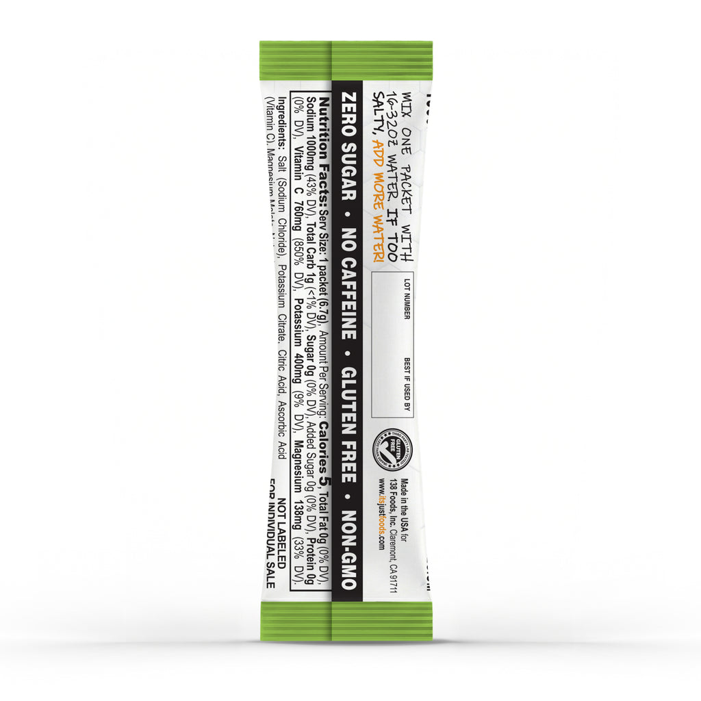 It's Just! - Electrolytes Drink Mix, Salty Lemon-Lime Flavor