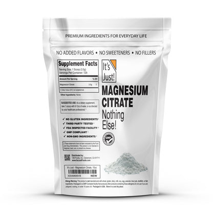 It's Just! - Magnesium Citrate Powder