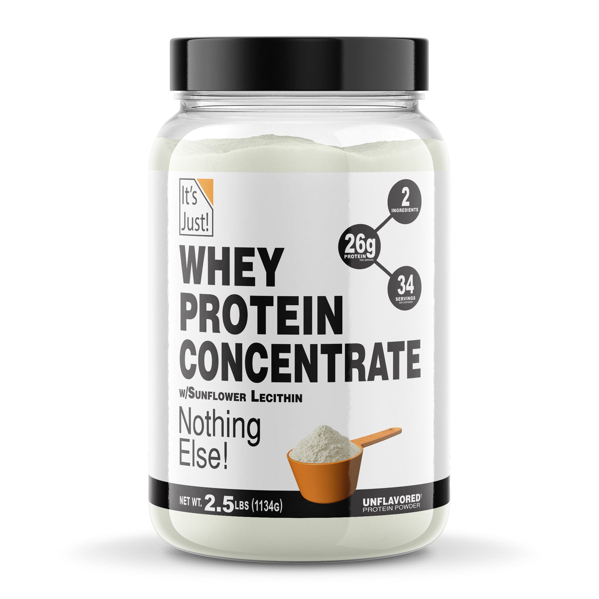 It's Just! - Whey Protein Concentrate, Unflavored