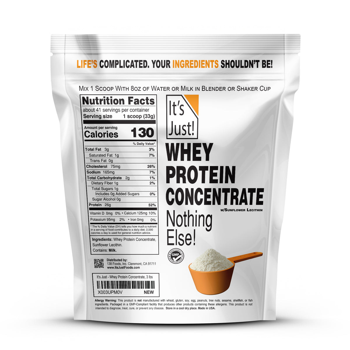 It's Just! - Whey Protein Concentrate