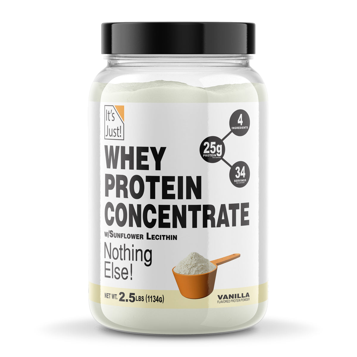 It's Just! - Whey Protein Concentrate, Vanilla
