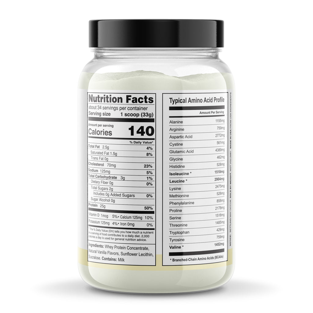 It's Just! - Whey Protein Concentrate, Vanilla