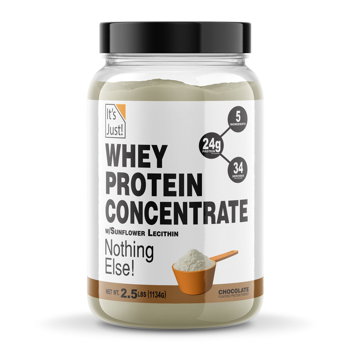It's Just! - Whey Protein Concentrate, Chocolate