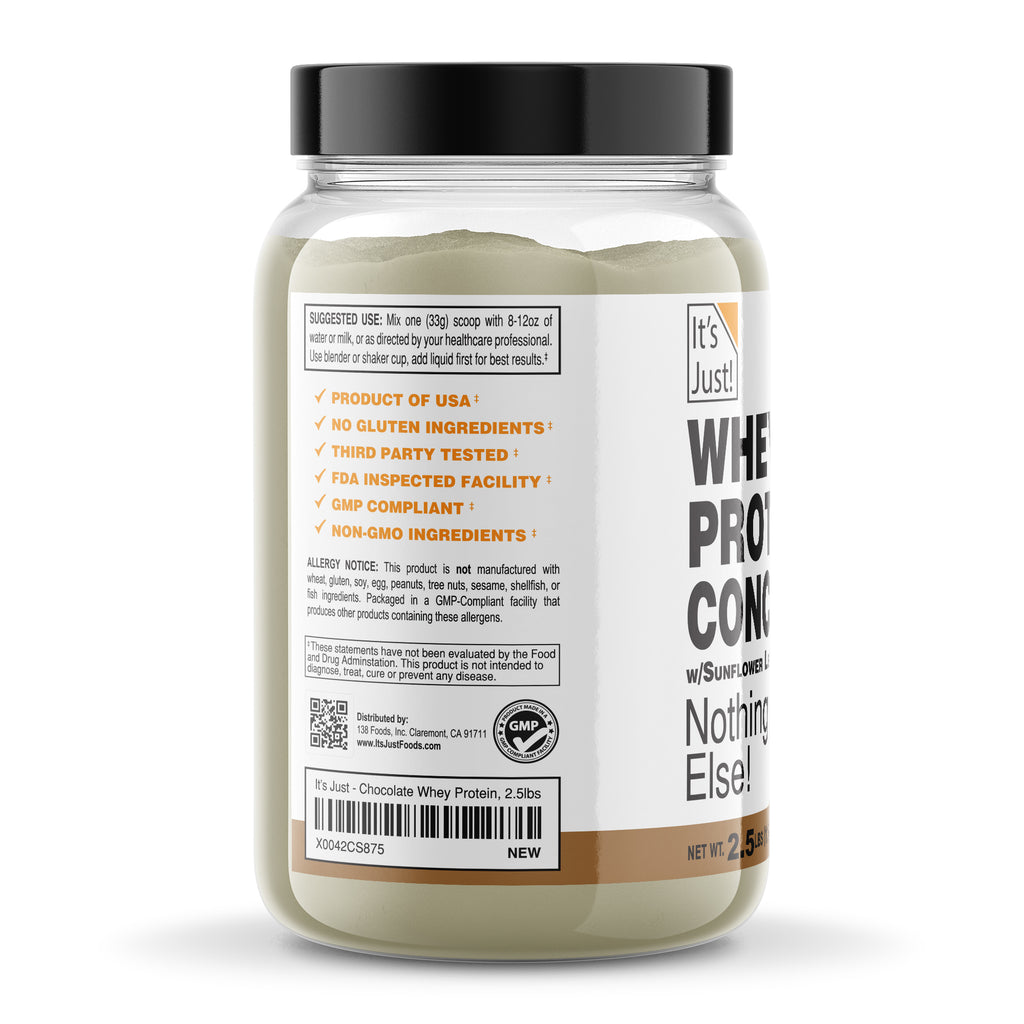 It's Just! - Whey Protein Concentrate, Chocolate