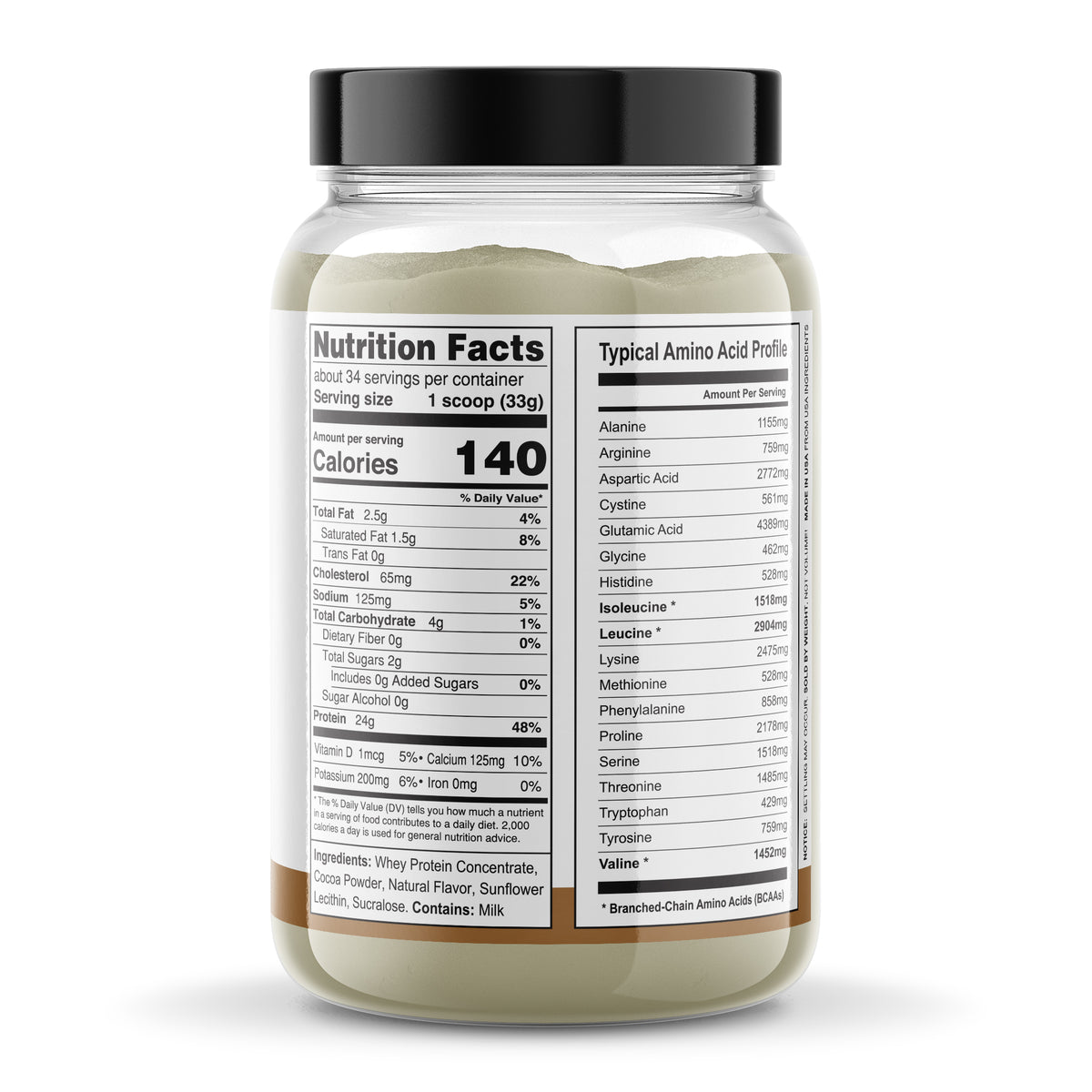 It's Just! - Whey Protein Concentrate, Chocolate
