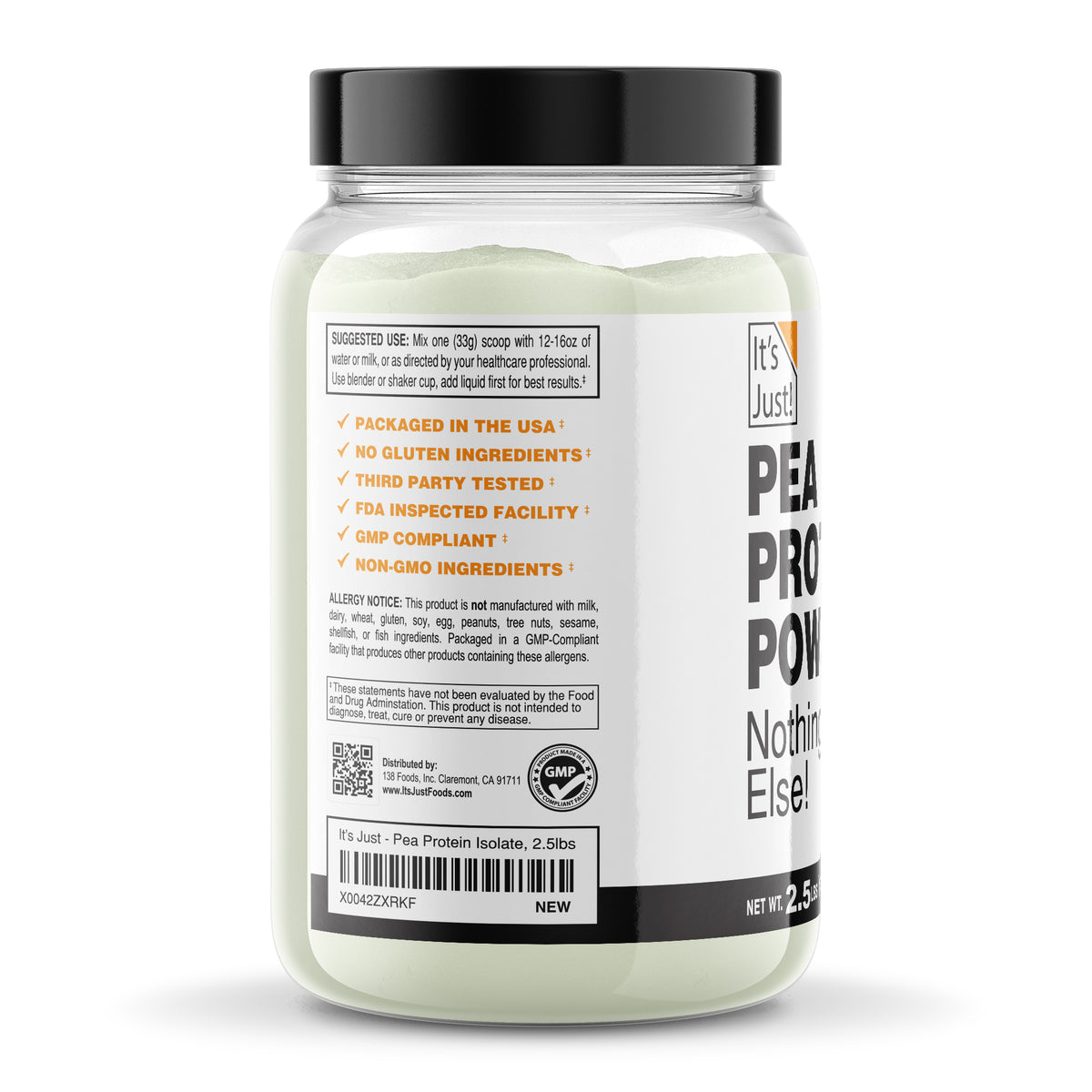 It's Just! - Pea Protein Isolate
