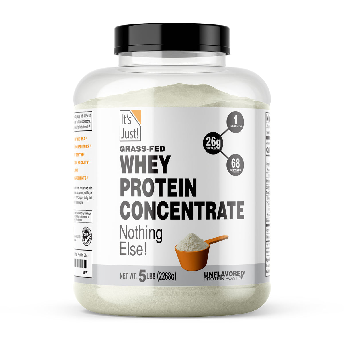 It's Just! - Grass-Fed Whey Protein Concentrate