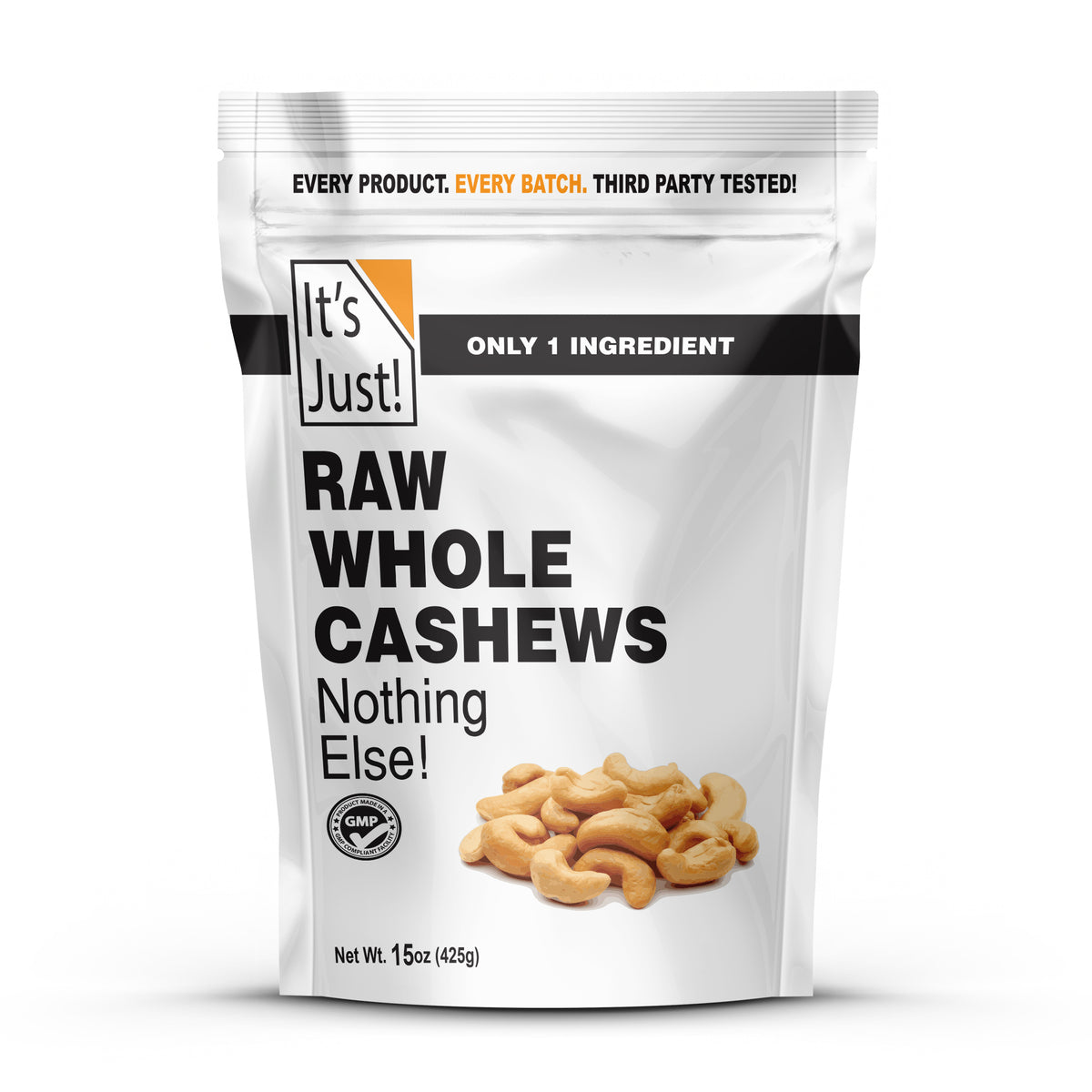 It's Just! - Raw Whole Cashews