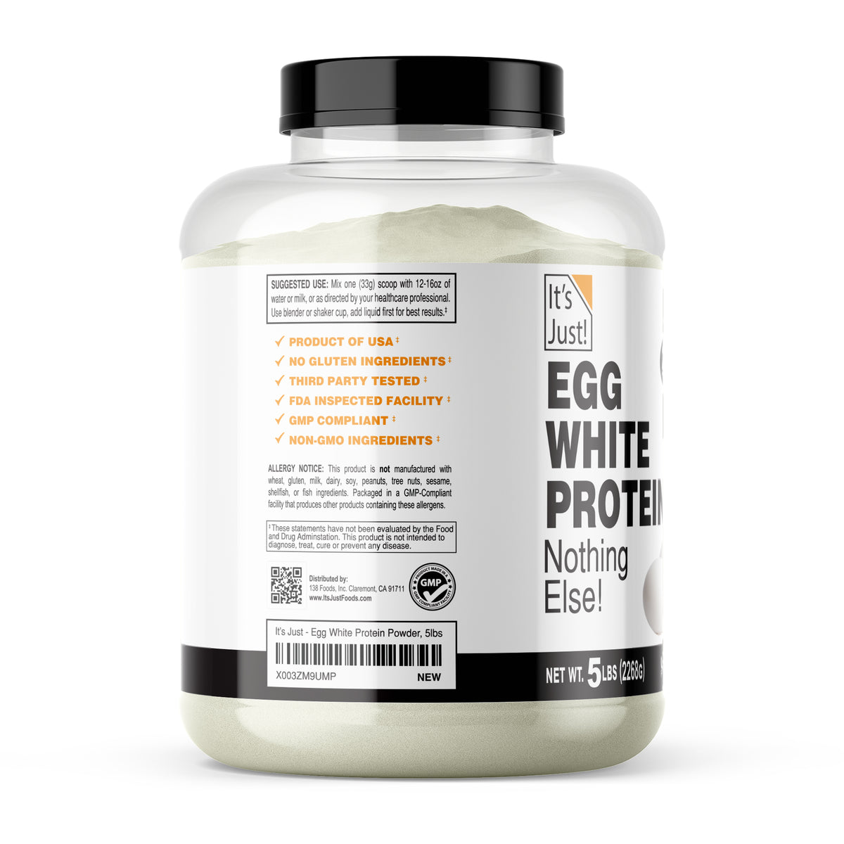 It's Just! - Egg White Protein