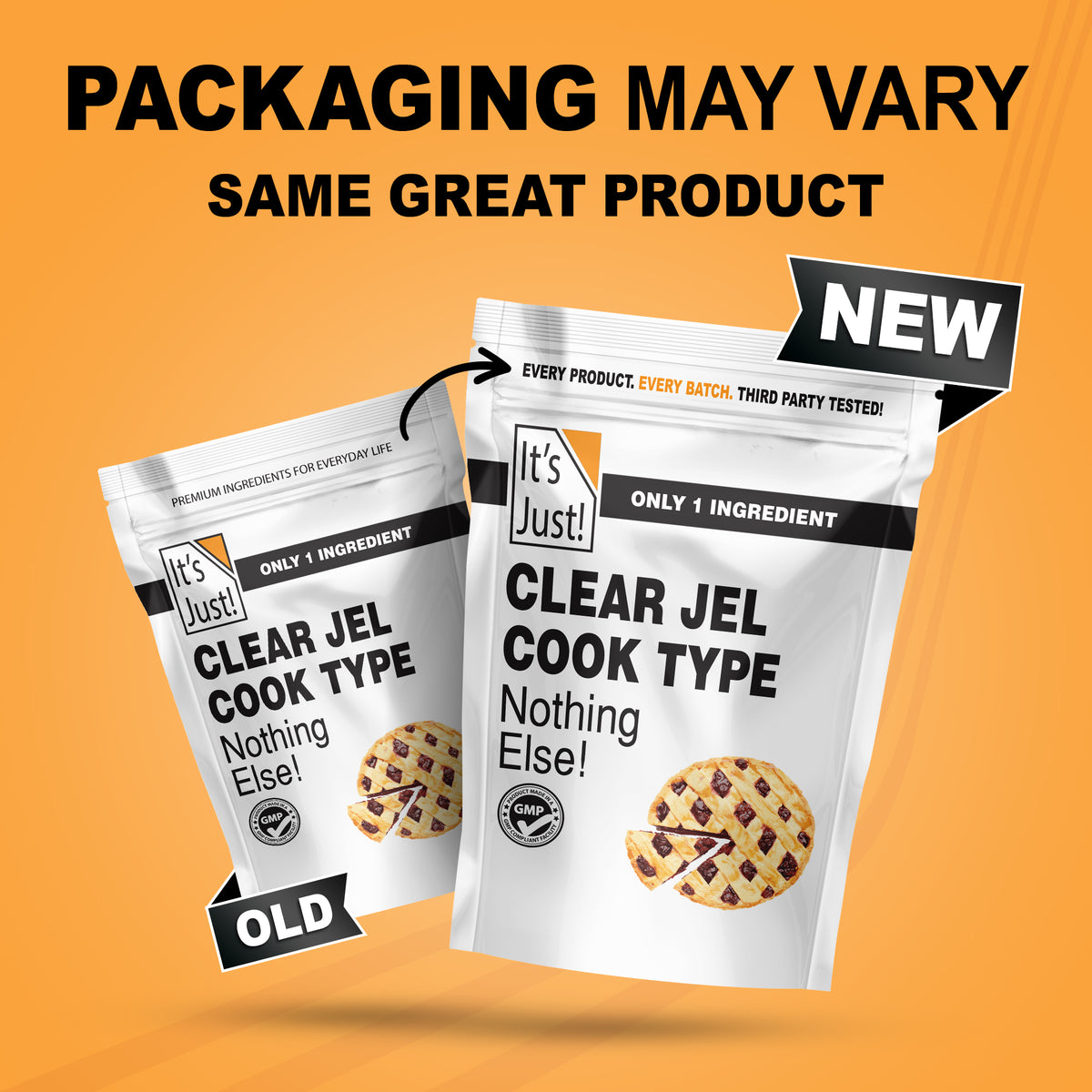 It's Just!	- Clear Jel Cook Type