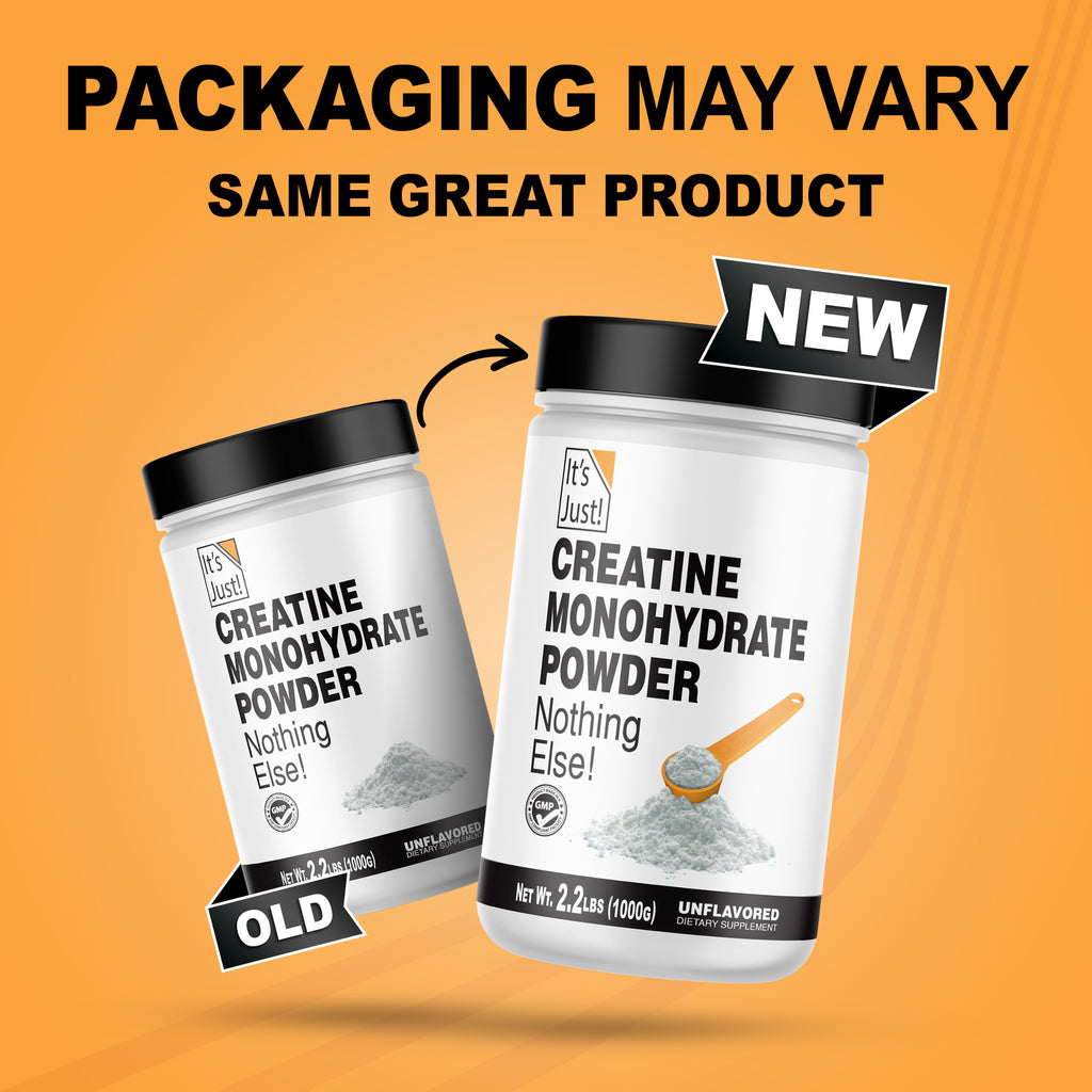 It's Just! - Creatine Monohydrate Powder, Made in USA