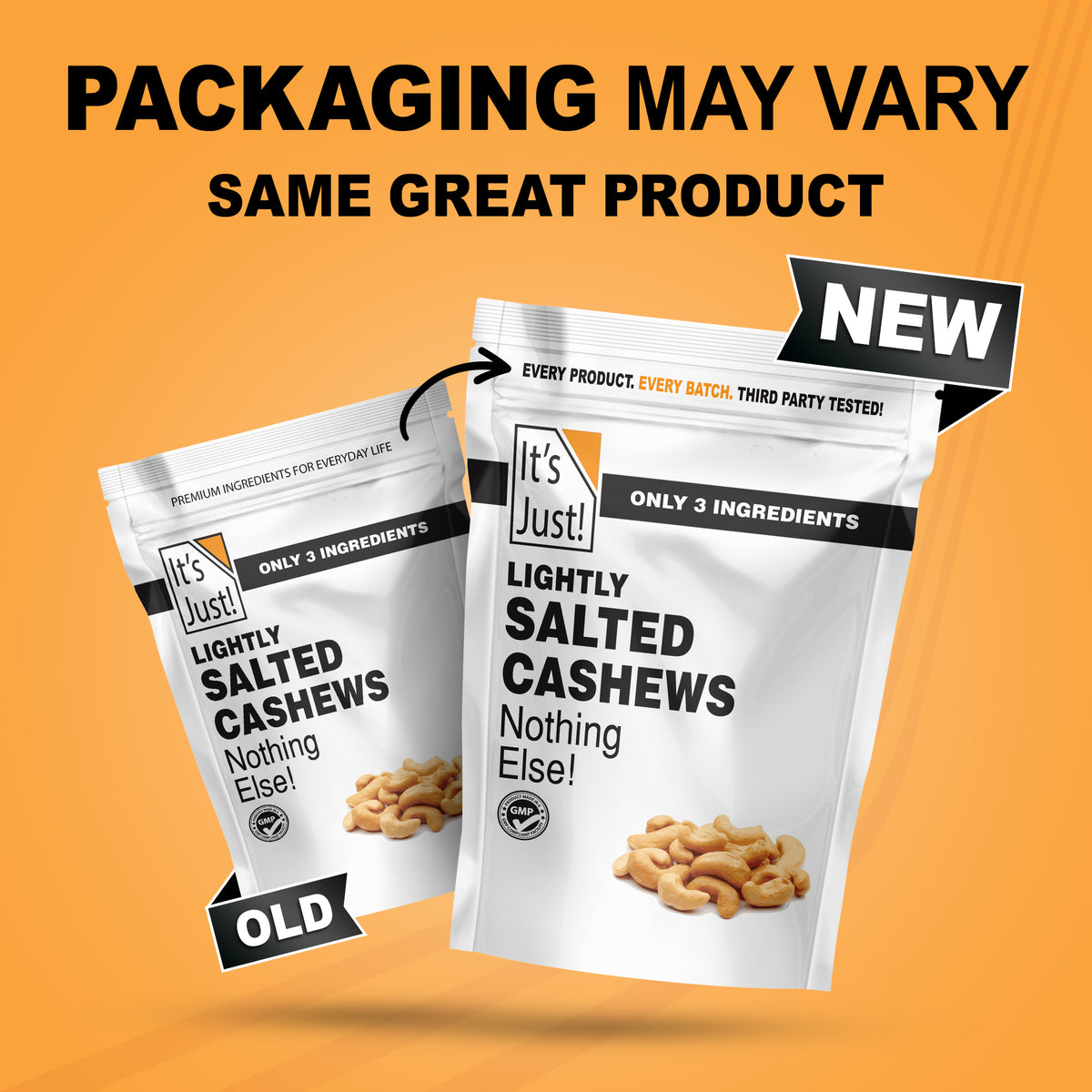 It's Just! - Dry Roasted Cashews