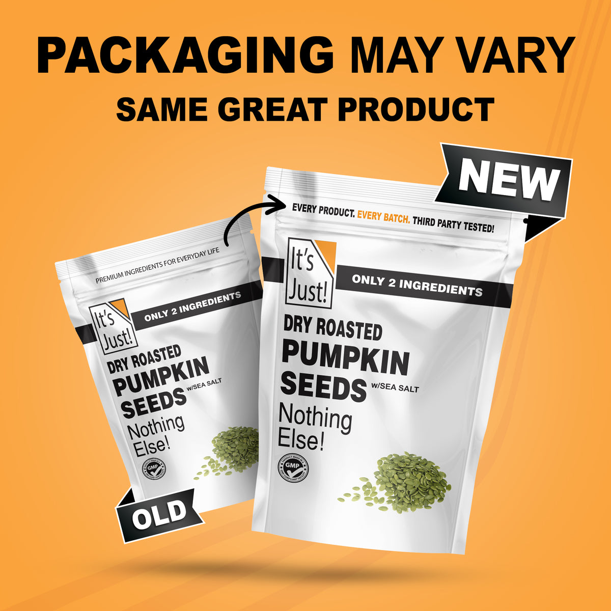 It's Just! - Dry Roasted Pumpkin Seeds