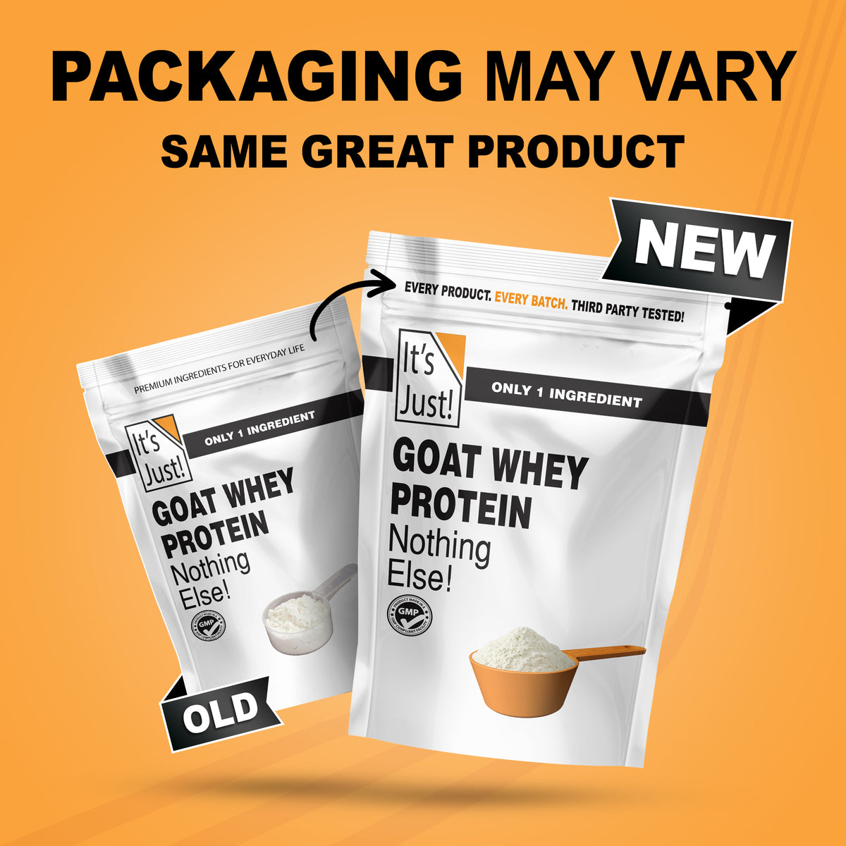 It's Just!	- Goat Whey Protein Powder