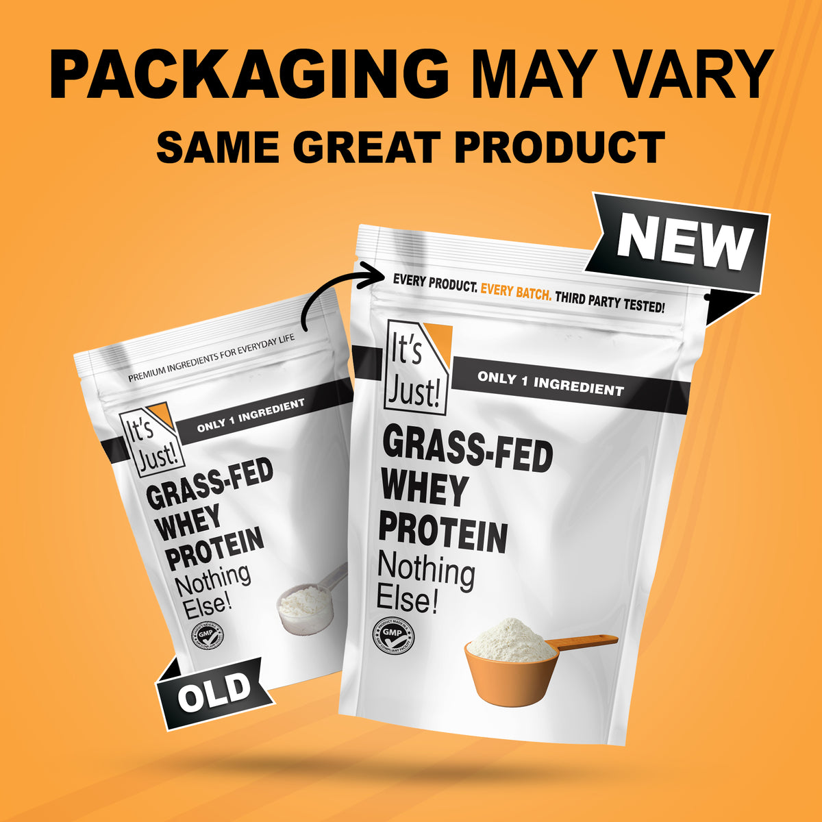 It's Just! - Grass-Fed Whey Protein Concentrate