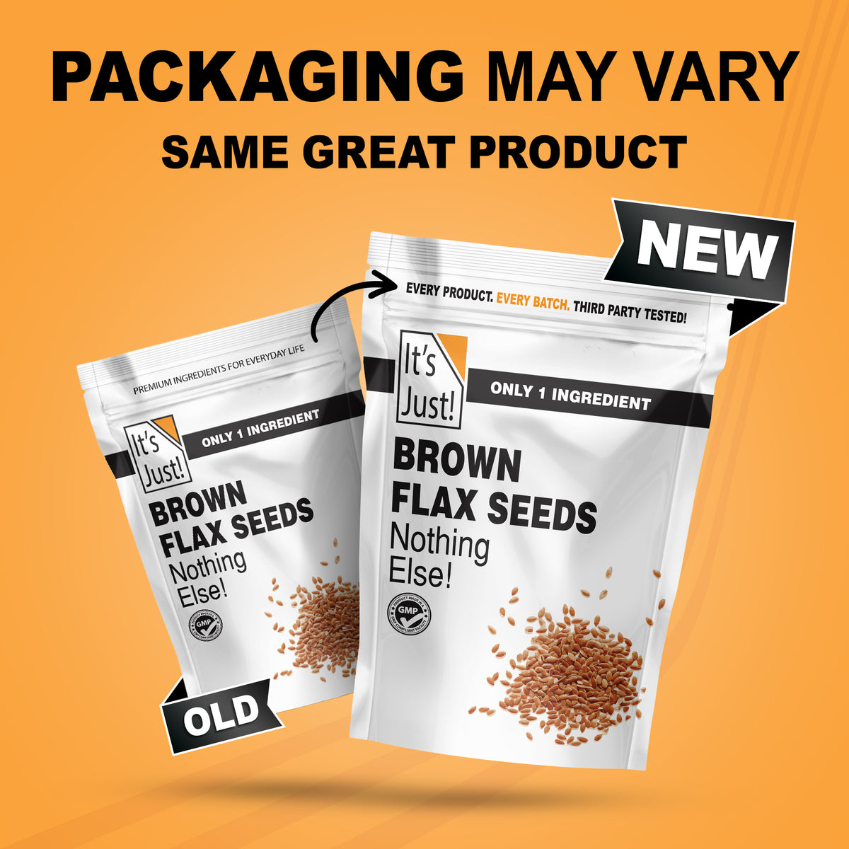 It's Just! - Brown Flax Seeds