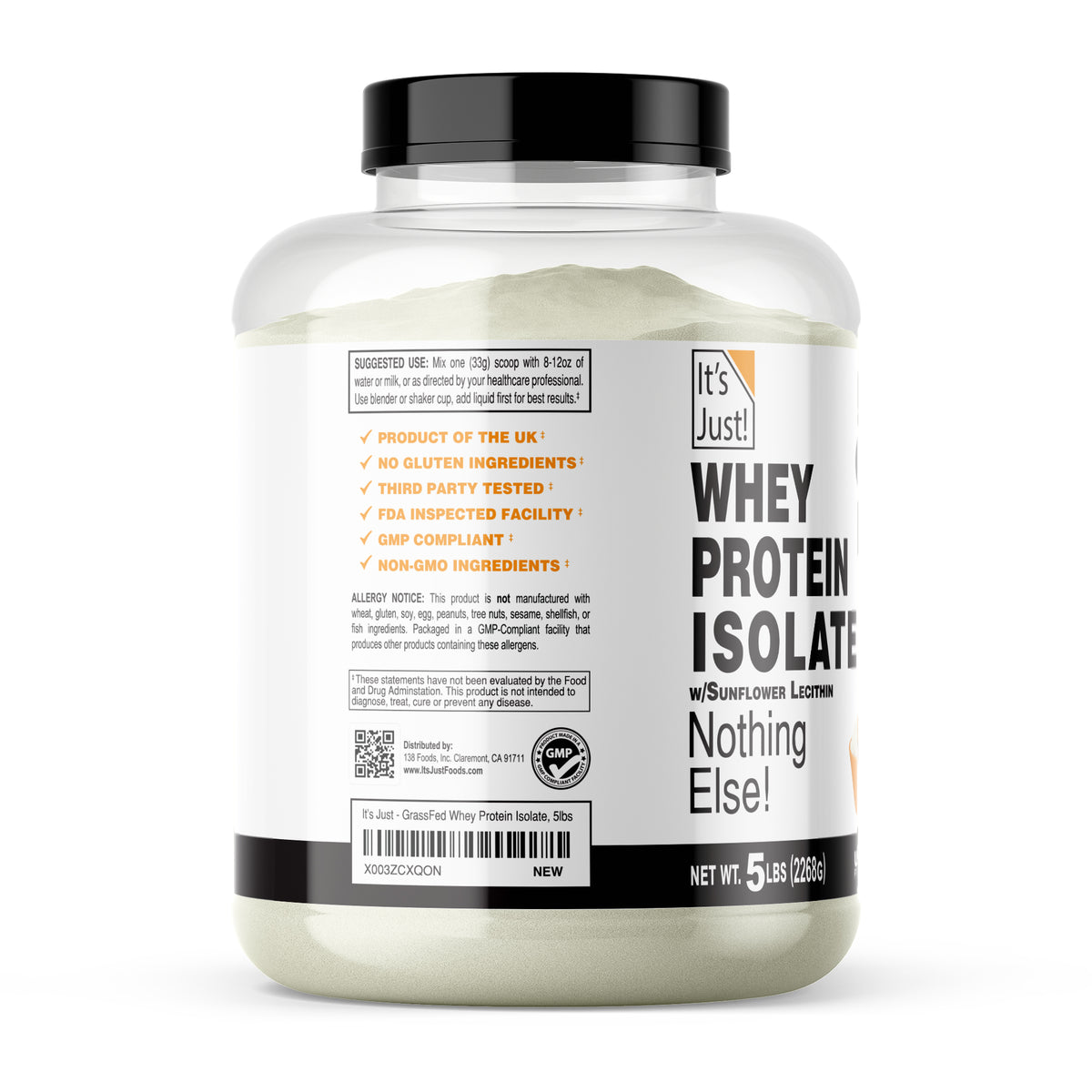 It's Just! - Whey Protein Isolate