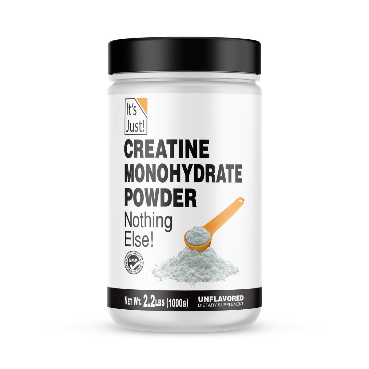 It's Just! - Creatine Monohydrate Powder, Made in USA