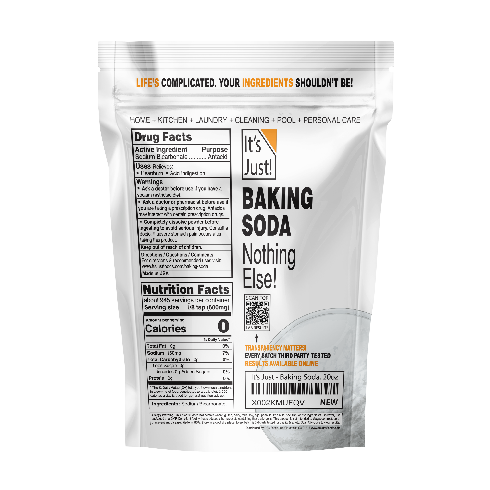It's Just! - Baking Soda