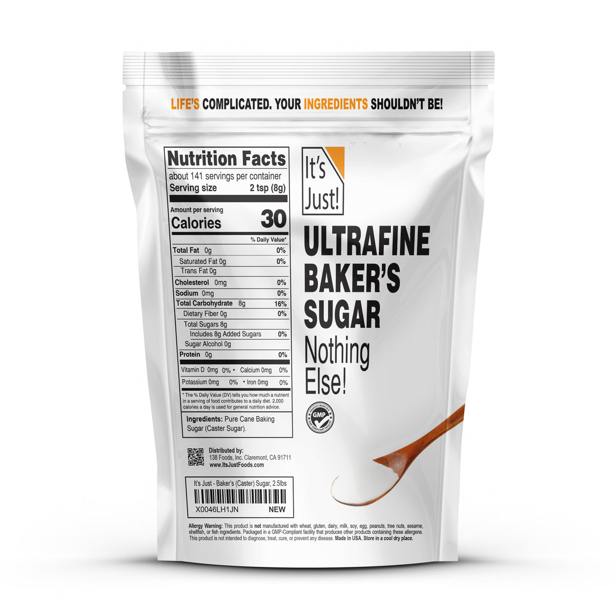 It's Just! - Ultrafine Baker's Sugar
