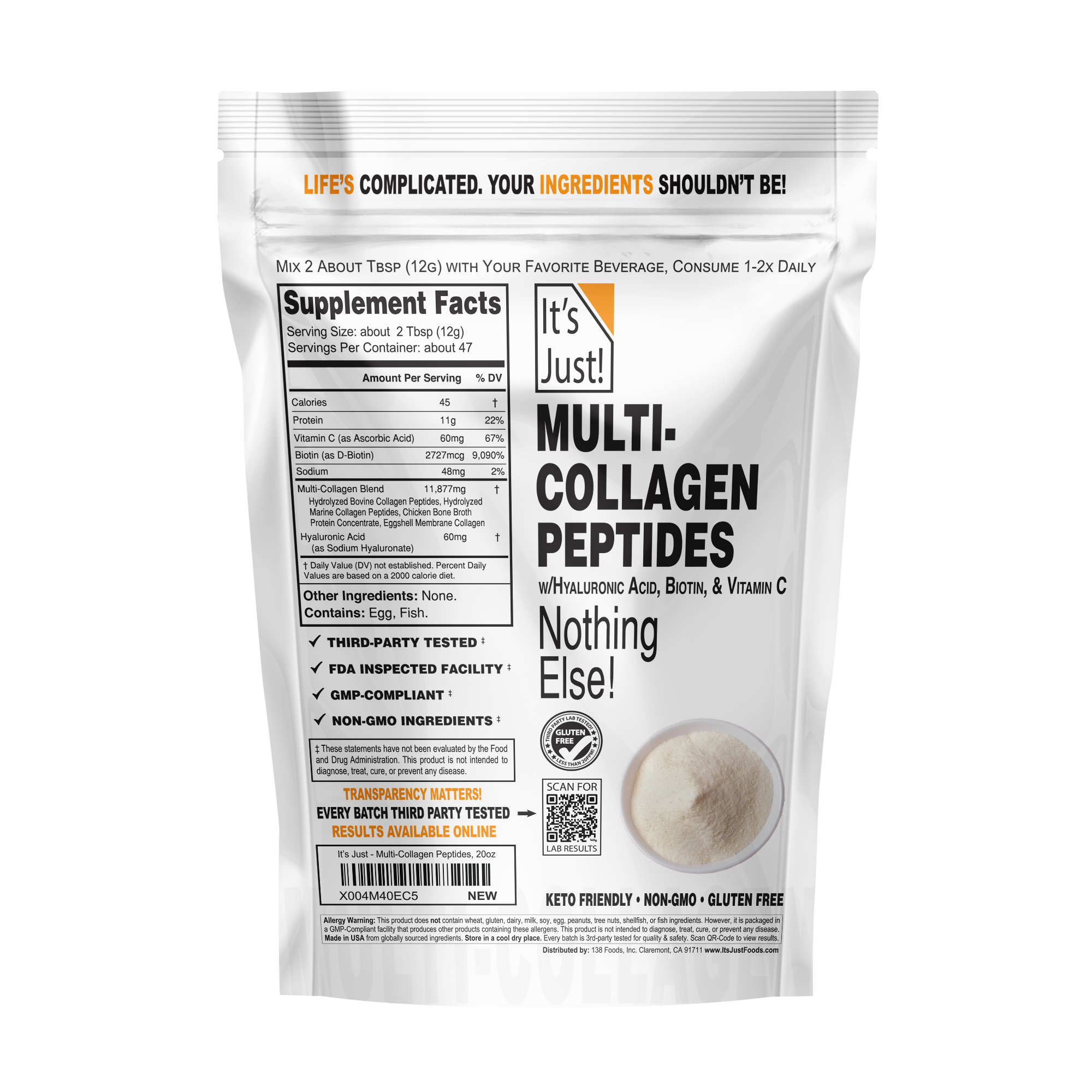 It's Just! - Multi Collagen Peptides