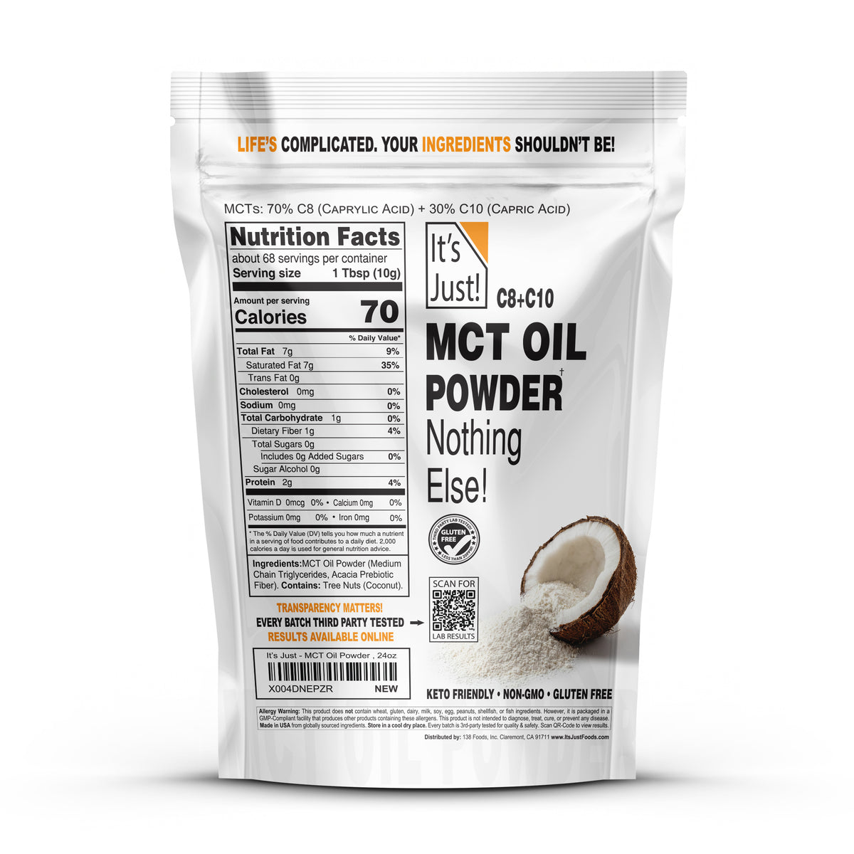 It's Just! - MCT Oil Powder