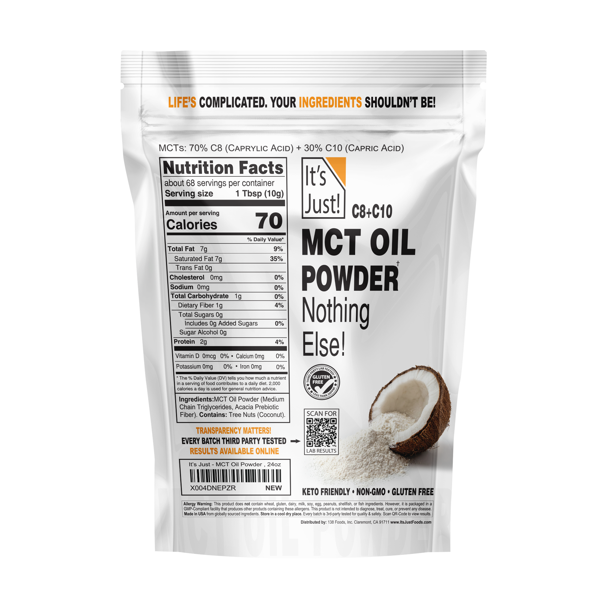 It's Just! - MCT Oil Powder
