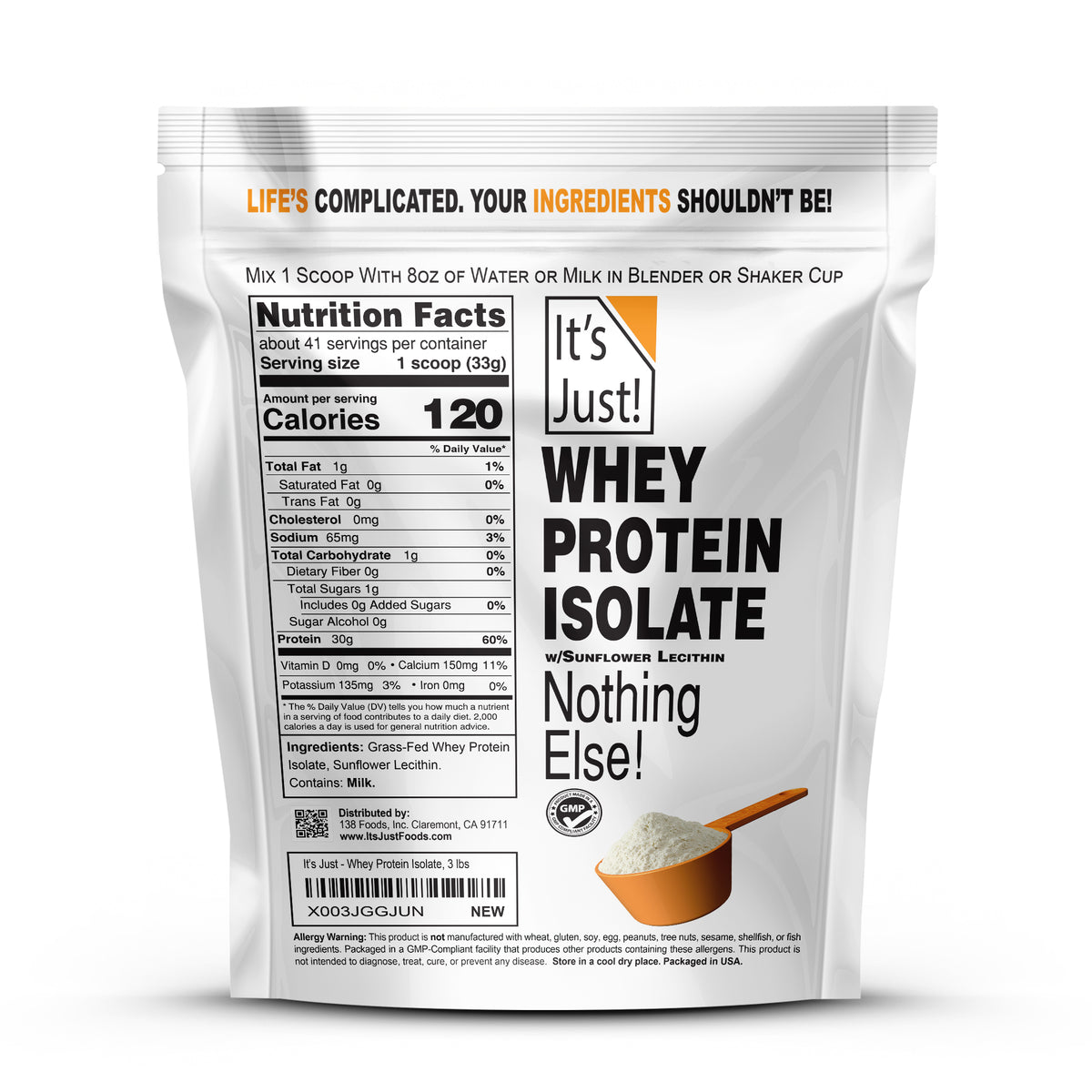 It's Just! - Whey Protein Isolate