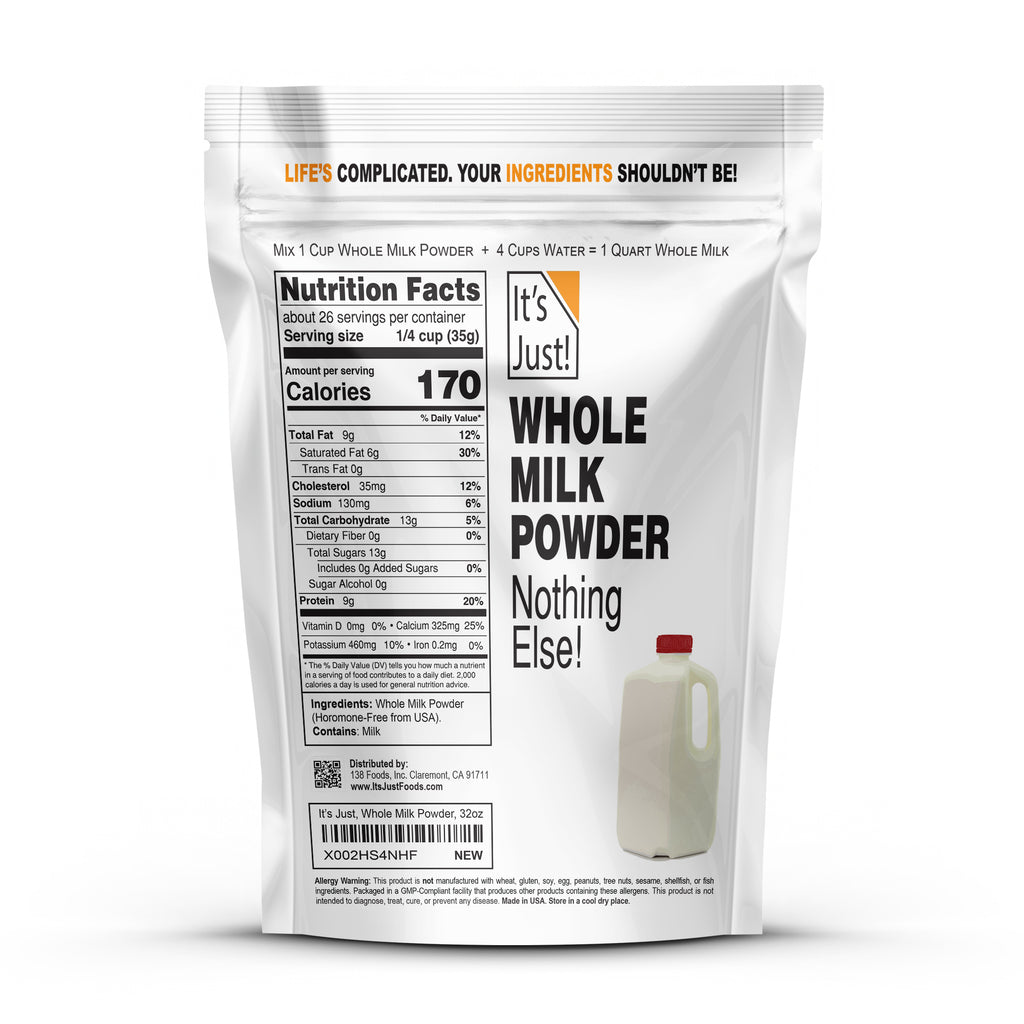 It's Just! - Whole Milk Powder