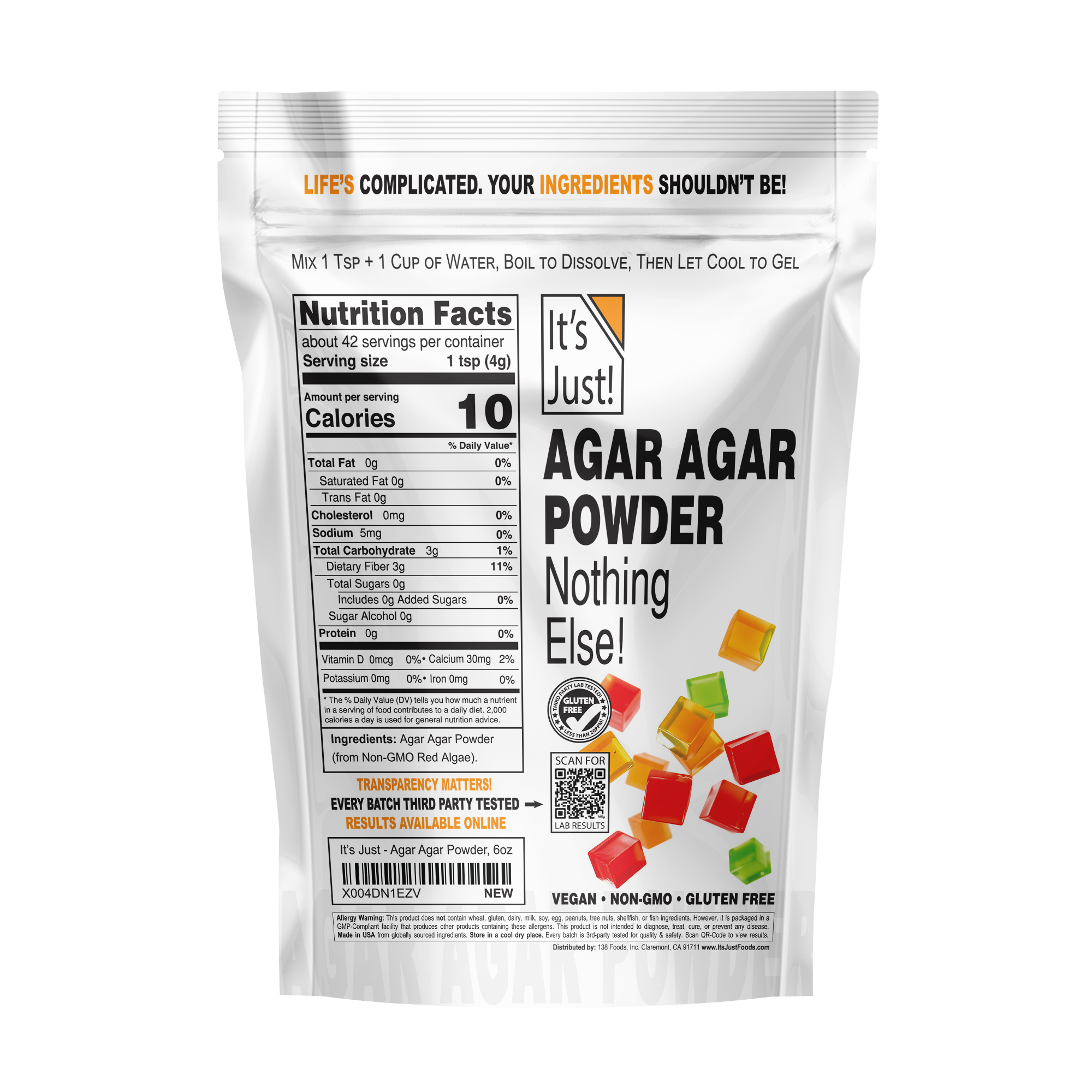 It's Just! - Agar Agar Powder