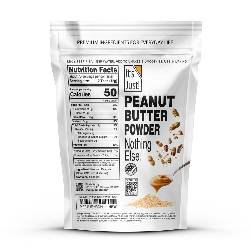 It's Just - Peanut Butter Powder, 32oz