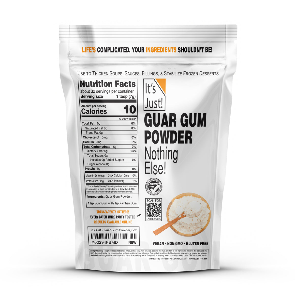 It's Just! - Guar Gum Powder